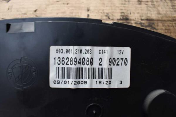 COMPTEUR CITROEN JUMPER / PEUGEOT BOXER / FIAT DUCATO 2006+ - Vue 3